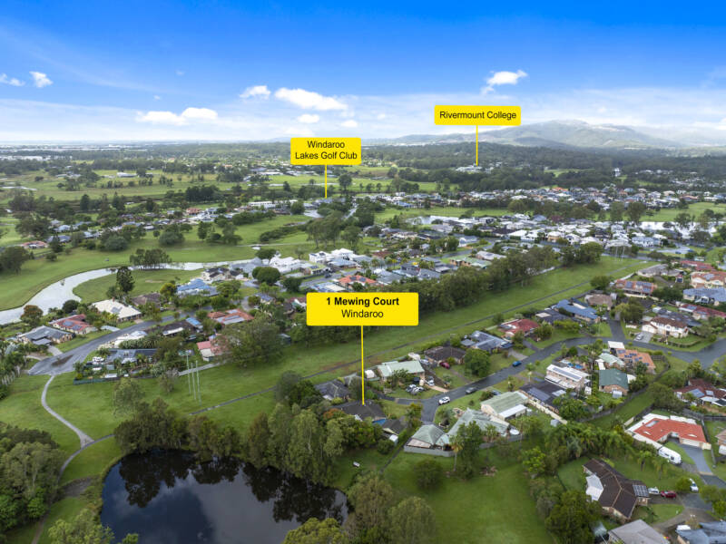 1 Mewing Crt, Windaroo, QLD 4207 AUS